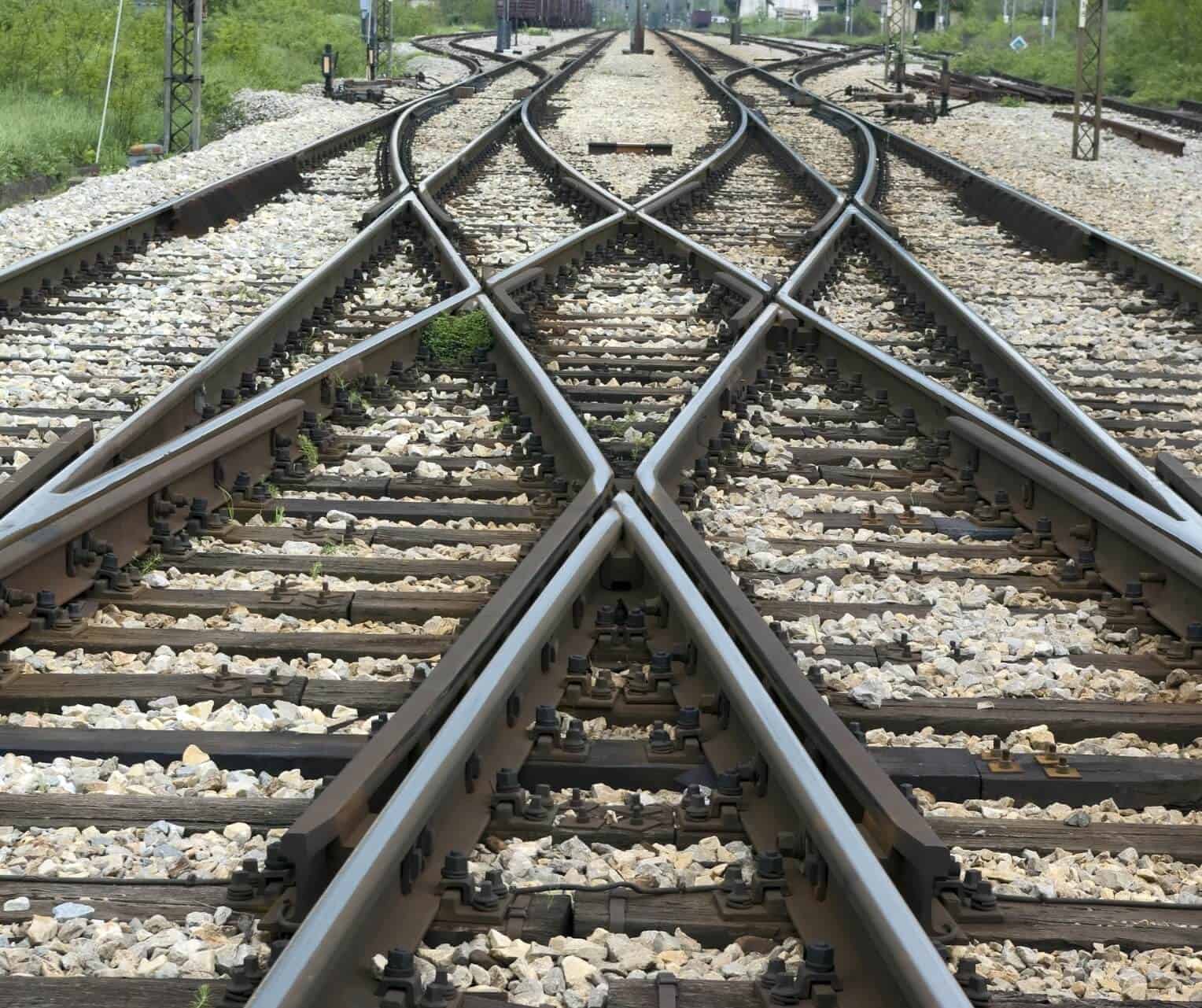 train track leading somewhere